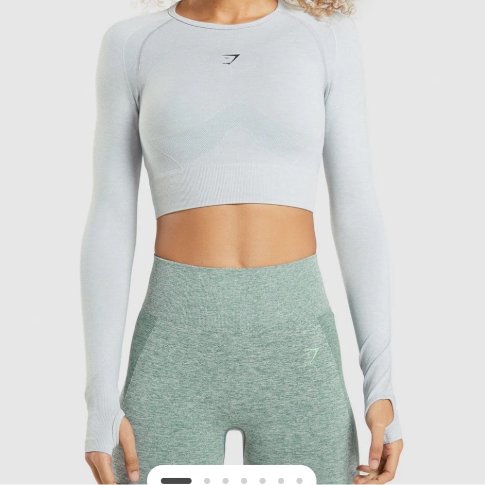 Gymshark Flex Sports Long Sleeve Crop Top